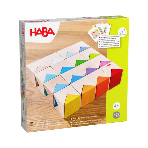 HABA Kreativbausteine Bunte Spielfalt | ab 4+ Jahre | Bau und Konstruktionsspielzeug