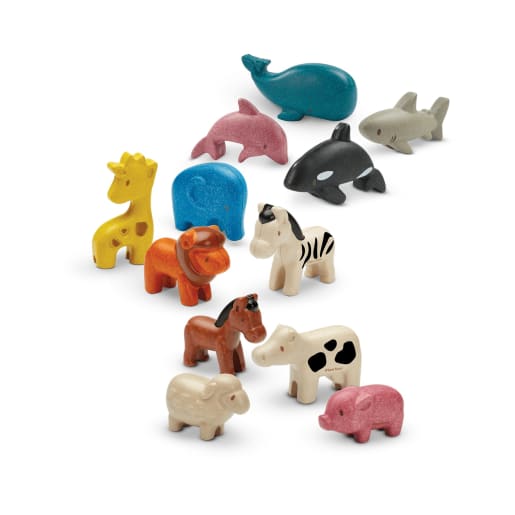 PlanToys Tierfiguren-Set