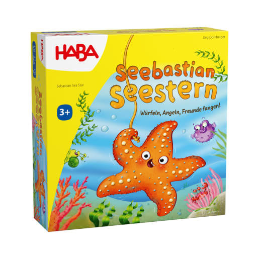 HABA Seebastian Seestern, Brettspiel, Klassiker, Familienspiel, Kinderspiel