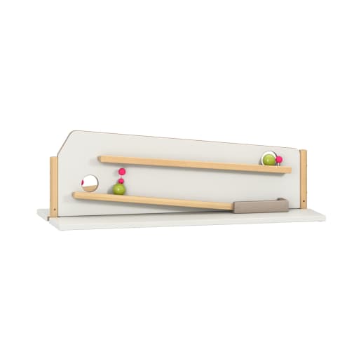 WEHRFRITZ Spielaufsatz Kugelbahn 95,7/32,4/42cm