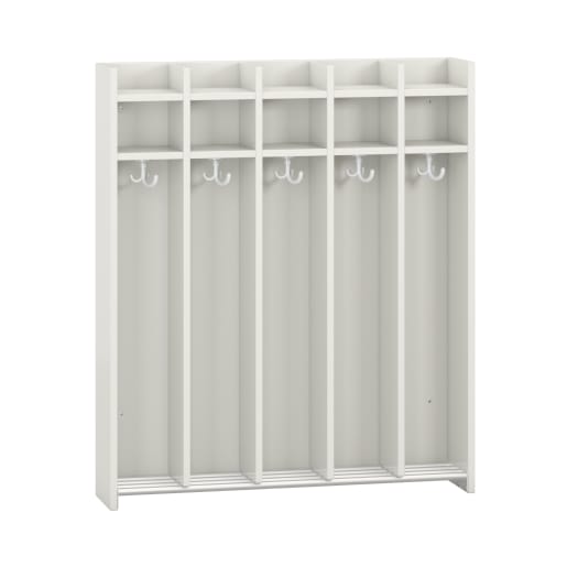 WEHRFRITZ Wandhängegarderobe Lyra 5 Felder, B99,5xH115,8xT22cm