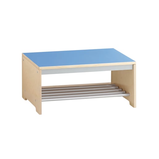 WEHRFRITZ Garderobenbank YUNA mit Schuhablage, div. Farben, B 120 x H 35 x T 33 cm | ab 3+ Jahre | Garderobenbank | Für Krippe & Kindergarten