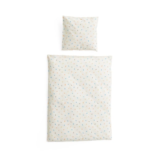 WEHRFRITZ Bettwäsche-Set „Streusel, 2-teilig, Kissen 35 x 40 cm, Decke 100 x 150 cm