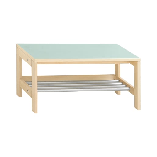 WEHRFRITZ Garderobenbank YUNA mit Schuhablage, fest montierbar, div. Farben, B 80 x H 26 x T 33 cm | ab 0+ | Garderobenbank | Für Krippe & 