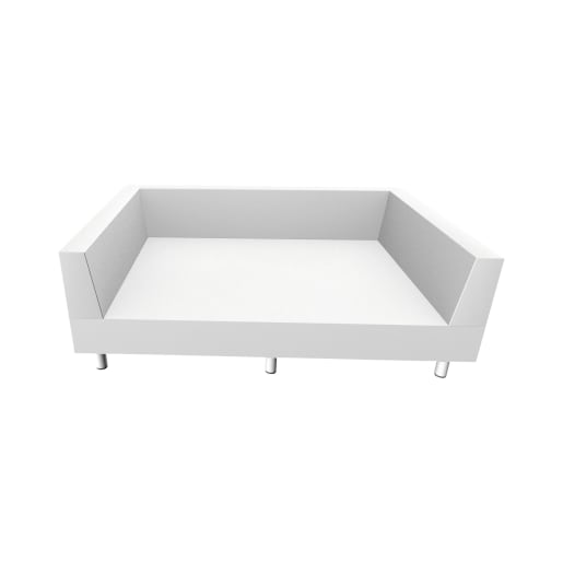 WEHRFRITZ Liegepodest mit Rückenlehne und 2 Seitenlehnen, Sitzhöhe 44 cm | ab 0+ | Sitzelemente und Zubehör | Für Krippe & Kindergarten, Schule & Hort