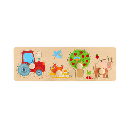 HABA Greifpuzzle Bauernhof | ab 12+ Monate | Puzzles