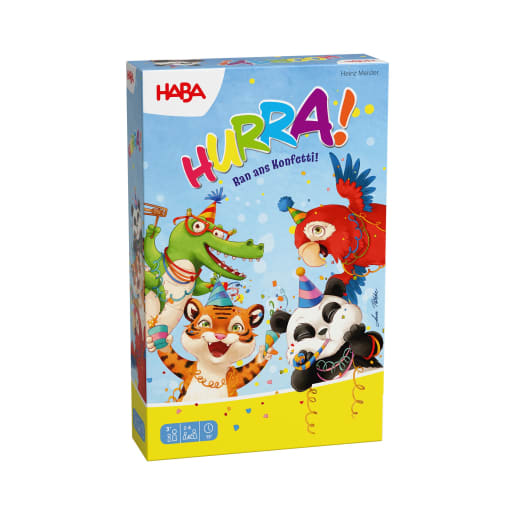 HABA HURRA!, Brettspiel, Klassiker, Familienspiel, Kinderspiel