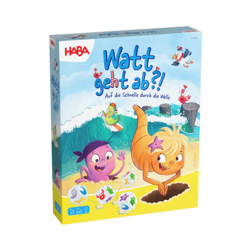 HABA Watt geht ab?!, Brettspiel, Klassiker, Familienspiel, Kinderspiel