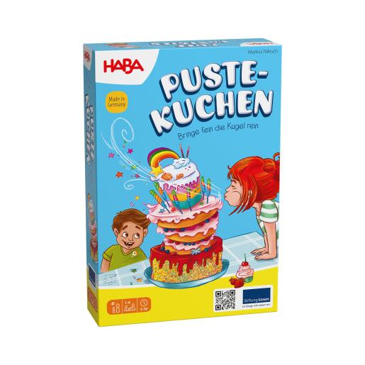HABA Pustekuchen, atemloses Geschicklichkeitsspiel, ab 4 Jahren