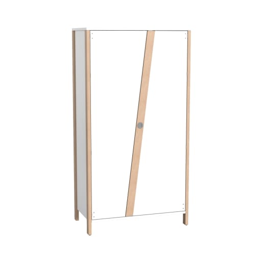 WEHRFRITZ Hochschrank Linus mit Doppeltür, B 110,4 x H 208,6 (mit Füßen) x T 60 cm | ab 0+ | Hochschränke und mittelhohe Schränke | Für Krippe & 