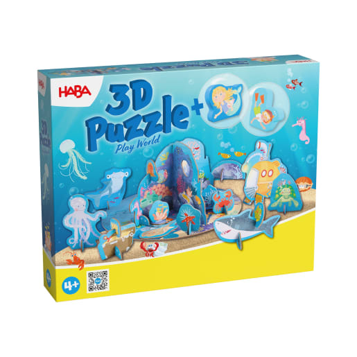 HABA 3D-Puzzle-Spielwelt Unterwasser | ab 4+ Jahre | Puzzles