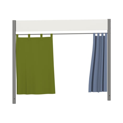 WEHRFRITZ Spielaufsatz Vorhang 94,3/77/3cm | ab 18+ Monate | Unterschränke