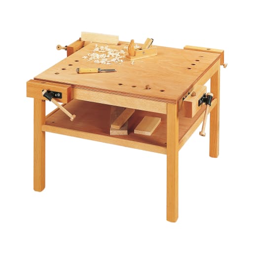 WEHRFRITZ Werkbank, B 125 x T 125 x H 75 cm
