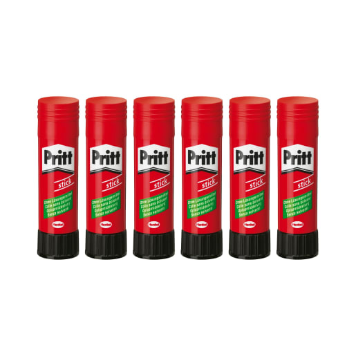 Pritt Pritt-Klebestift, lösungsmittelfrei, 6 x 22 g
