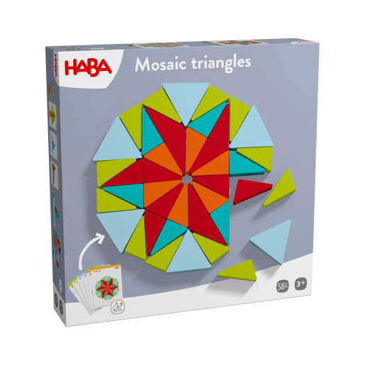 HABA Legespiel Mosaik-Dreiecke | ab 3+ Jahre | Legespiele