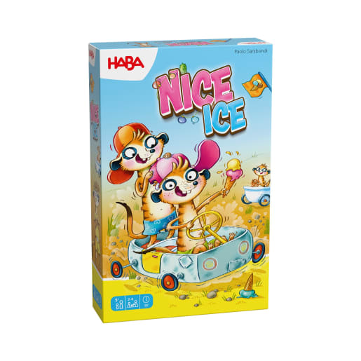 HABA Nice Ice, Hochwertiges Holz, geprüfte Qualität, Brettspiel, Klassiker, Familienspiel, Kinderspiel