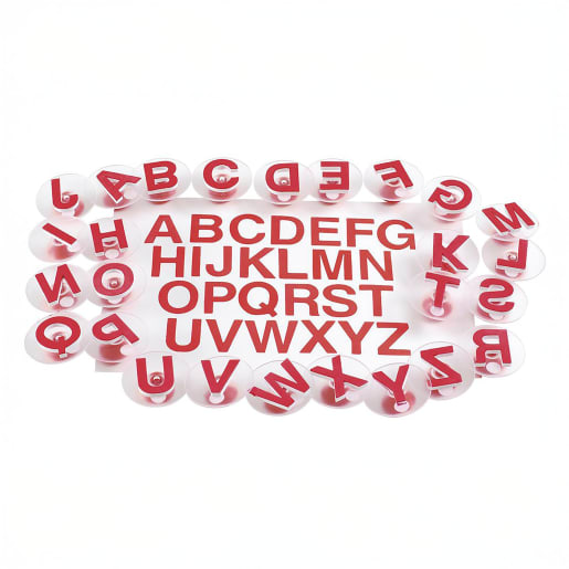 ABC-Stempel – Großbuchstaben, 26 Stück