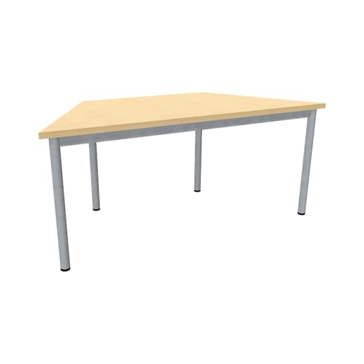 WEHRFRITZ Mehrzwecktisch, Trapeztisch, B 140 x Schenkellänge 70/70/70 cm