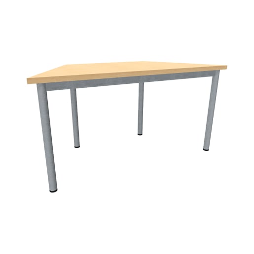 WEHRFRITZ Mehrzwecktisch, Trapeztisch, B 120 x Schenkellänge 60/60/60 cm