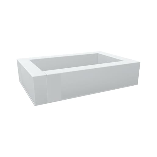 WEHRFRITZ Bällebad Schaumstoff, L 195 x B 130 x H 44 cm | ab 12+ Monate | Ballbäder, Kuschelecken und Zubehör | Für Krippe & Kindergarten, Schule & 