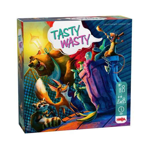 HABA Tasty Wasty, Brettspiel, Klassiker, Familienspiel, Kinderspiel
