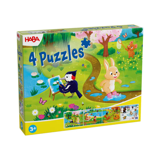 HABA Puzzle Jahreszeiten | ab 3+ Jahre | Puzzles