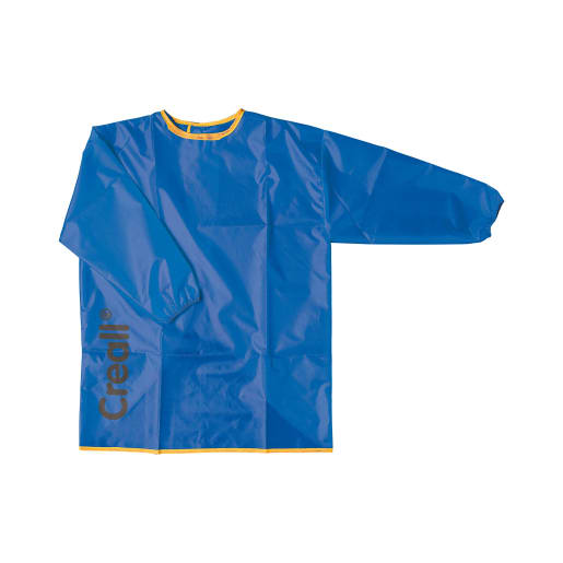 Creall Malkittel groß, blau