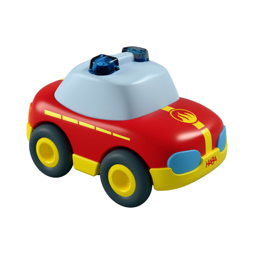 HABA Cars – Feuerwehrauto, Kugelbahn, Murmelbahn, hochwertig