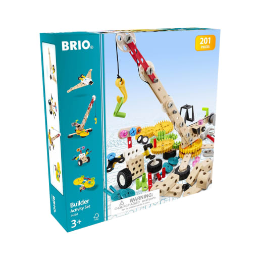 Brio BRIO Builder Kindergartenset, Konstruktionsspielzeug, 201-teilig, ab 3 Jahren