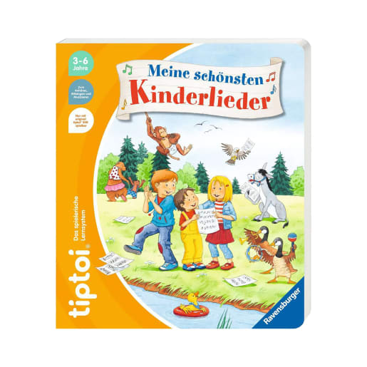 Ravensburger tiptoi Meine schönsten Kinderlieder, Liederbuch, ab 3 Jahren | ab 3+ Jahre | Kinder- und Jugendbücher