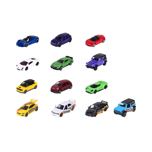 Fahrzeug-Set mit 13 Spielzeugautos, Limited Edition, ab 3 Jahren