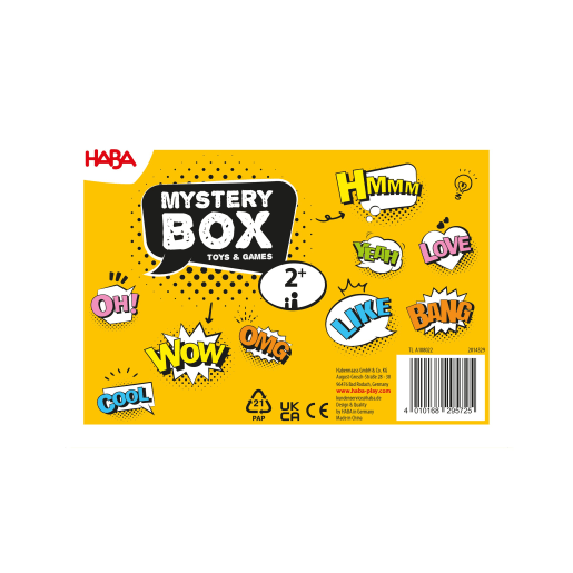 HABA Mystery Puzzlebox, Überraschungsbox mit 2 Puzzles, ab 2 Jahre | ab 2+ Jahre | Kleingeschenke