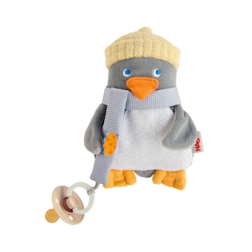 HABA Schnullertier Pinguin | ab 0+ | Schmuse- und Schnullertücher