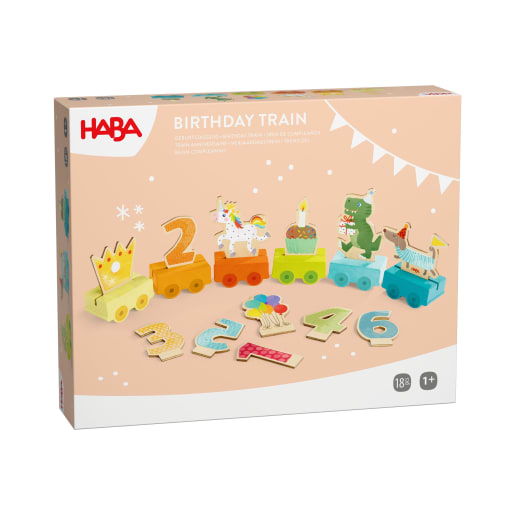 HABA Geburtstagszug | ab 12+ Monate | Dekoration