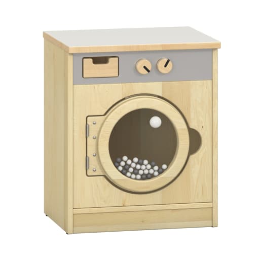 WEHRFRITZ Spielzeug-Waschmaschine Lara, aus Holz, ab 2 Jahren, Spielküche/Kinderküche