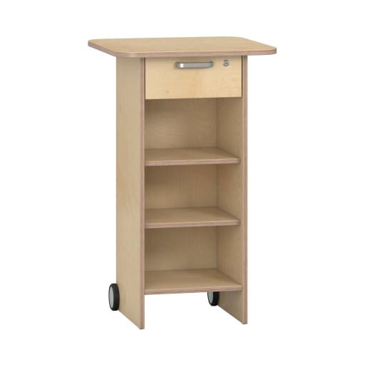 WEHRFRITZ Steh-Rolltisch, 1 Schubfach
