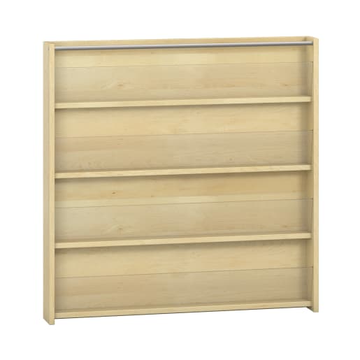 WEHRFRITZ Wandbücherregal, 4 Fächer