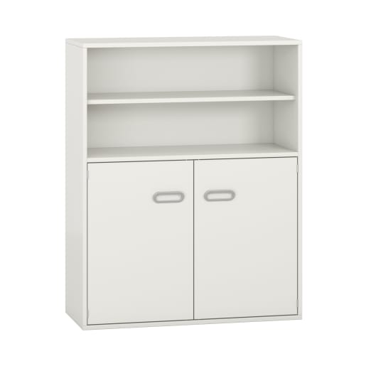 WEHRFRITZ Kombischrank mit Türen, oben offen, Dekor, B 100 x H 125 x T 42 cm