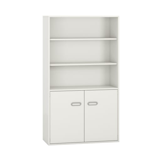 WEHRFRITZ Kombischrank mit Doppeltür, oben offen, Dekor, B 100 x H 175 x T 42 cm
