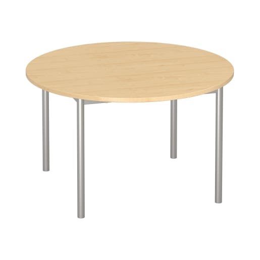 WEHRFRITZ Mehrzwecktisch „Tabit“, Rundtisch Ø 120 cm | ab 18+ Monate | Klapp- und Mehrzwecktische
