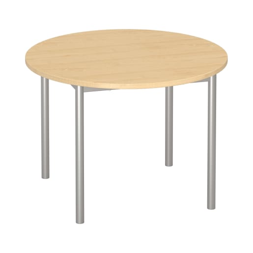 WEHRFRITZ Mehrzwecktisch „Tabit“, Rundtisch, Ø 100 cm | ab 18+ Monate | Klapp- und Mehrzwecktische