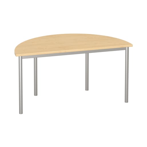 WEHRFRITZ Mehrzwecktisch „Tabit“, Halbkreistisch, B 140 x Radius 70 cm | ab 18+ Monate | Klapp- und Mehrzwecktische
