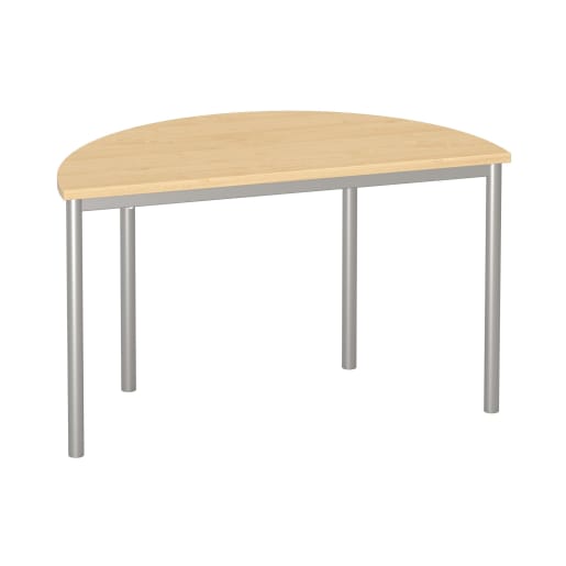 WEHRFRITZ Mehrzwecktisch „Tabit“, Halbkreistisch, B 120 x Radius 60 cm | ab 18+ Monate | Klapp- und Mehrzwecktische