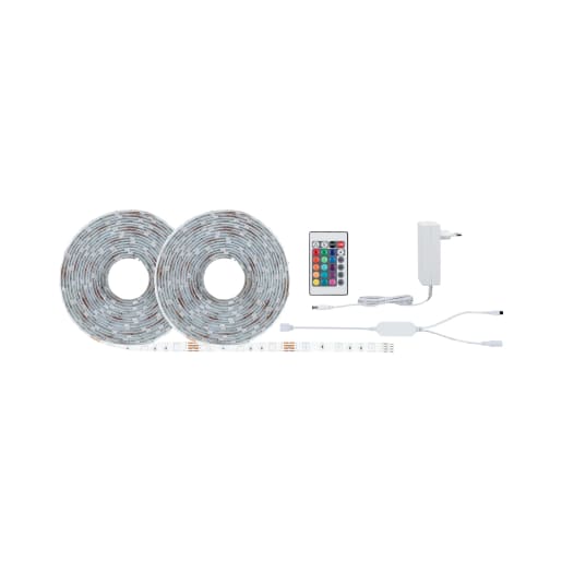 LED-Strip, 10 Meter, mit Farbwechsel & Fernbedienung