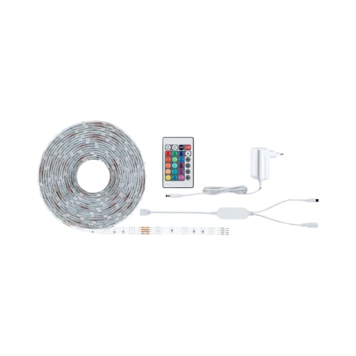 LED-Strip, 5 Meter, mit Farbwechsel & Fernbedienung