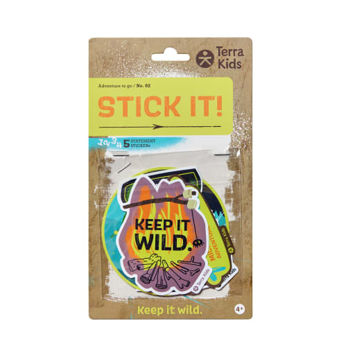 HABA Terra Kids Adventure Sticker für Kinder, Wald- & Naturmotive, 5 Stück, Natur erforschen, Kinderspielzeug Outdoor, MINT-Fähigkeiten ausbauen, 