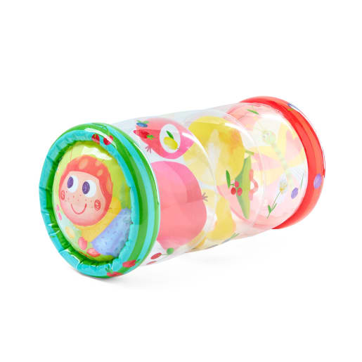 HABA Krabbelrolle Raupe Rosa | ab 6+ Monate | Motorikspielzeug