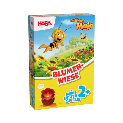 HABA Meine ersten Spiele - Biene Maja Wiese, Farben und Formen Spiel, ab 2 | ab 2+ Jahre | Legespiele