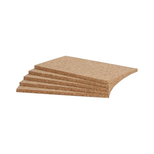 HABA Nagelplatten aus Kork, 24 x 16 x 1 cm, 5 Stück | ab 3+ Jahre | Werkzeuge