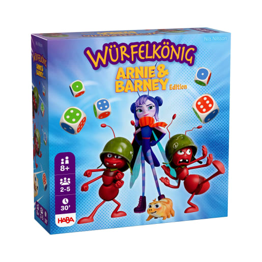 HABA Würfelkönig, Edition Arnie & Barnie, Würfelspiel, ab 8 Jahren | ab 8+ Jahre | Würfelspiele
